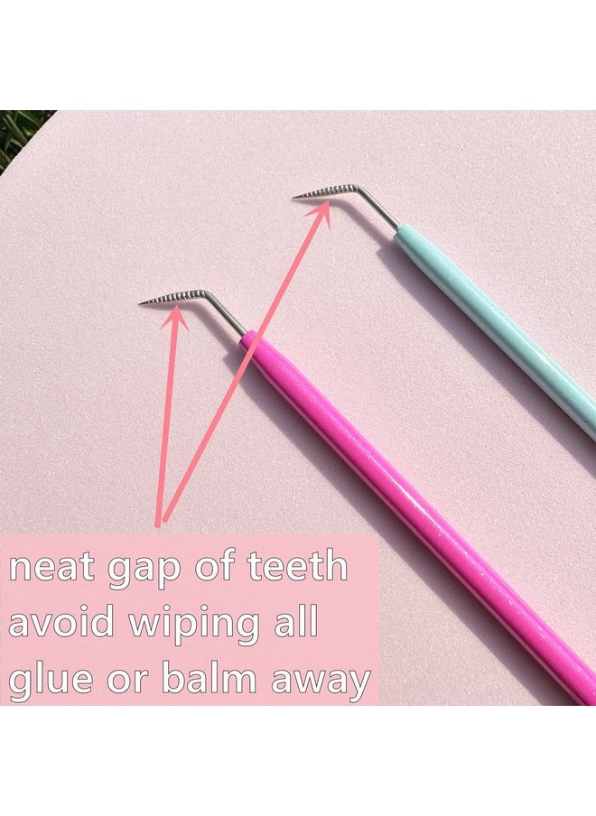 Metal Lash Lift Tool Set 2 Pcs Upgrade Eyelash Separate Tools With Groove Like Y Brush Lash Comb Mini Size For Females Small Hand Popular Eyelash Lifting Stick Pink + Blue Reusable 1000 Usage - pzsku/Z4E02F1C573EA1BA8B2F7Z/45/_/1720009024/c79a1a26-1634-4e50-aa60-f611ab6eb358