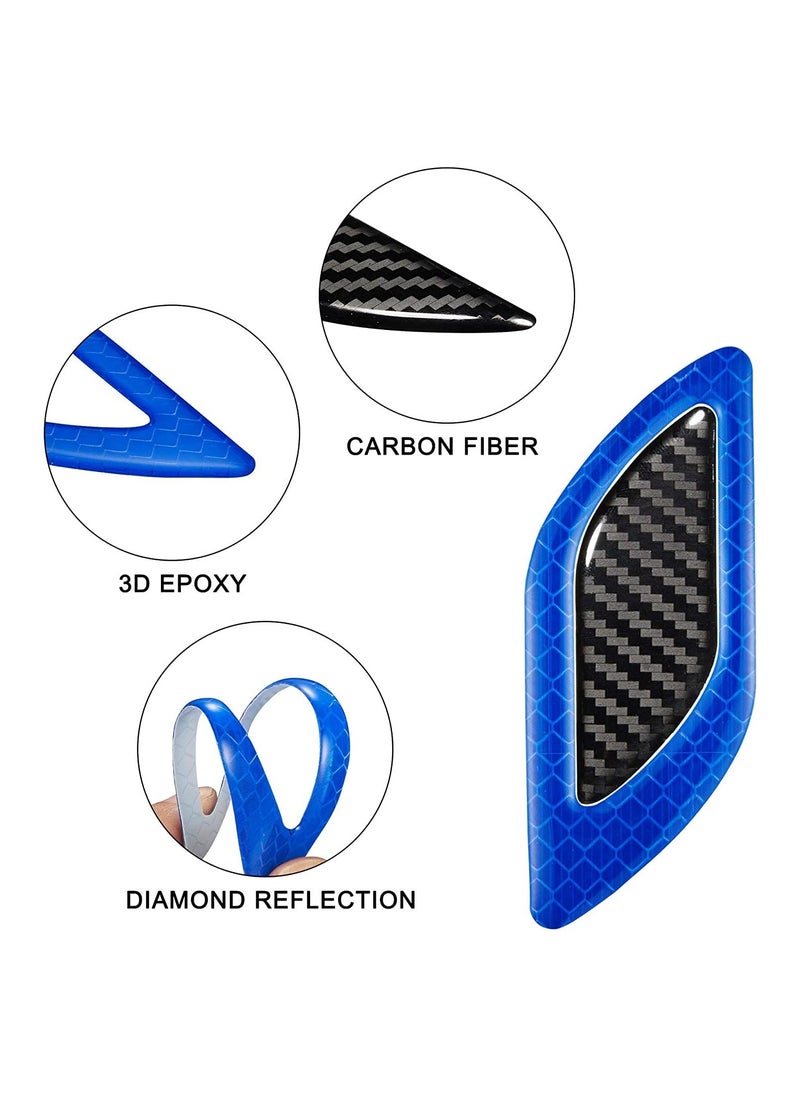 SYOSI - 6 Pieces Of Car Warning Safety Reflective Stickers Reflective Bumper Stickers Car Bumper Fender - Image 1