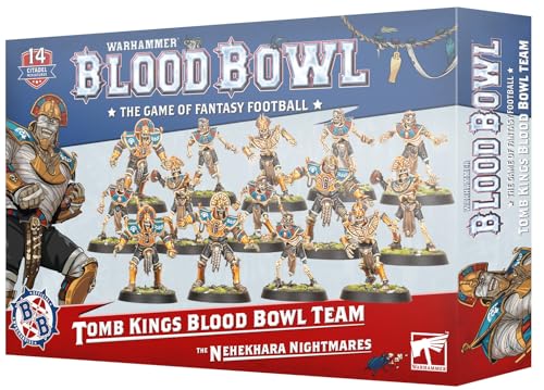 WARHAMMER Games Workshop Blood Bowl Tomb Kings Team The Nehekhara Nightmares - Image 1