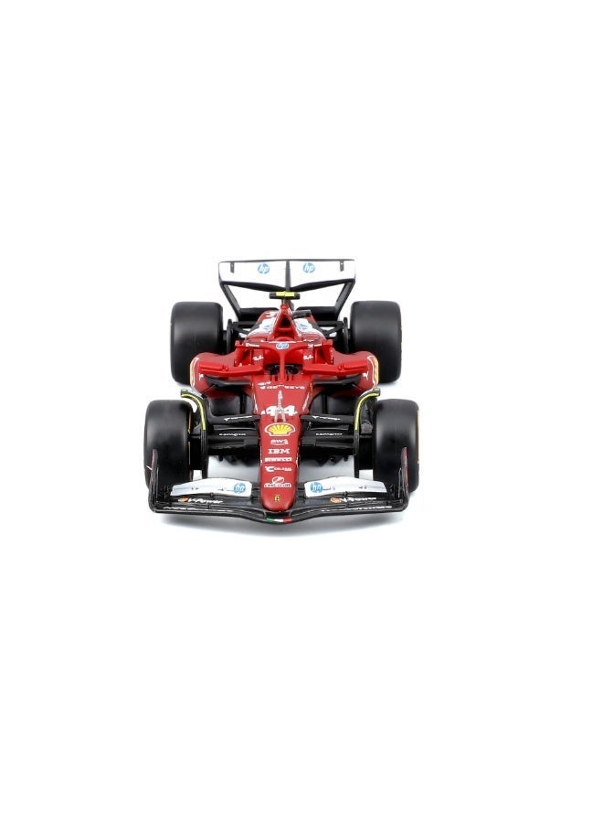 بوراجو نموذج سيارة مصبوب (Die-cast) من Bburago بمقياس 1:43 لسيارة فيراري SF-25 (لويس هاميلتون، رقم 44) المشاركة في سباقات الفورمولا 1 لموسم 2025. - Image 3