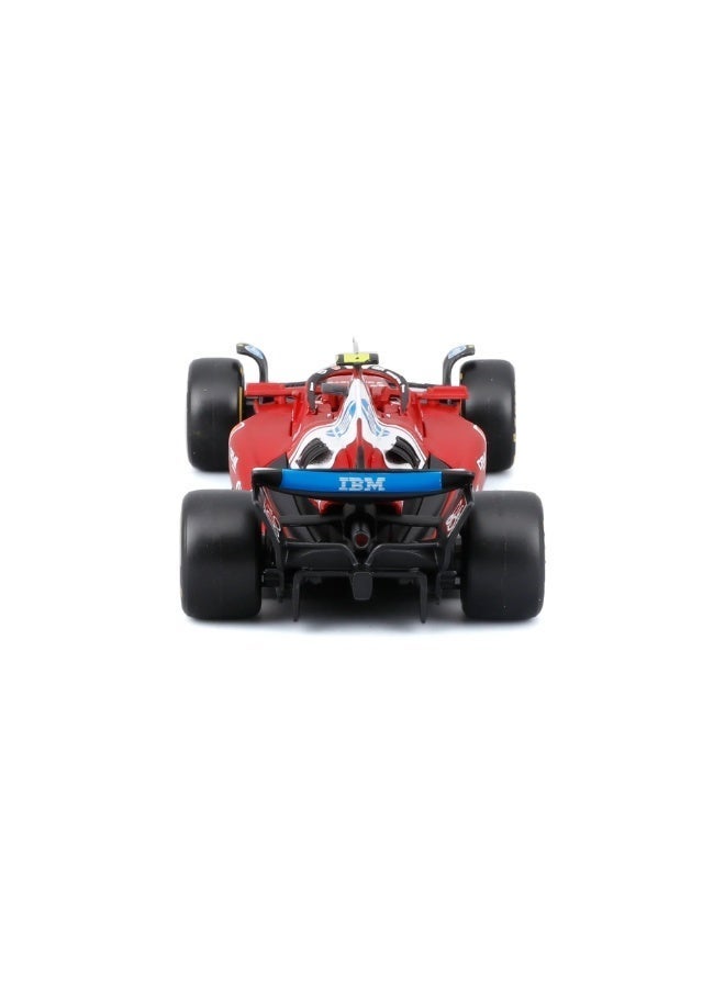 بوراجو نموذج سيارة مصبوب (Die-cast) من Bburago بمقياس 1:43 لسيارة فيراري SF-25 (لويس هاميلتون، رقم 44) المشاركة في سباقات الفورمولا 1 لموسم 2025. - Image 4