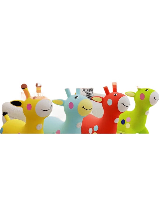 Haha Ball Hahaqiu Children'S Toy Musical Jumping Horse, Inflatable Little Leather Horse, 3-6 Years Old, Kindergarten Sensory Integration, Birthday And Holiday Gift - Image 2