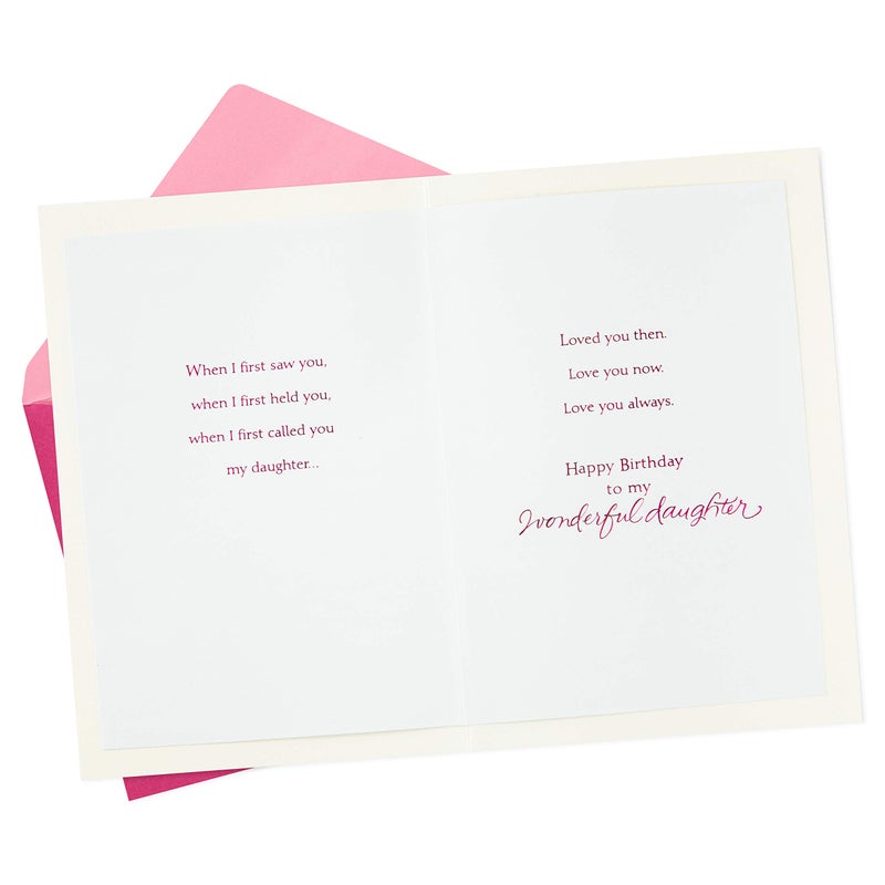 Hallmark Birthday Card for Daughter (Heart Cutout) - Image 2