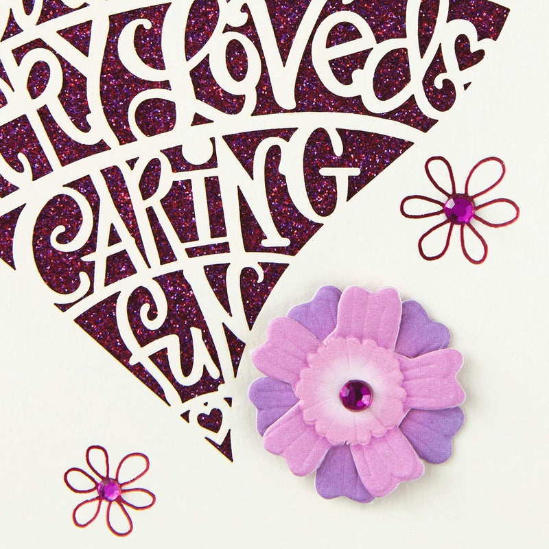 Hallmark Birthday Card for Daughter (Heart Cutout) - Image 5