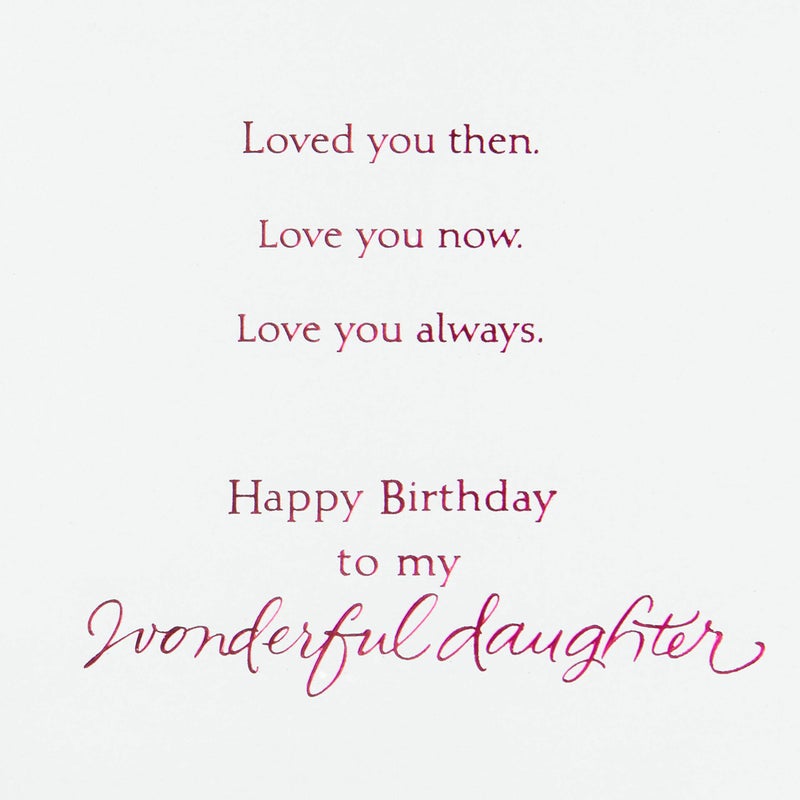 Hallmark Birthday Card for Daughter (Heart Cutout) - Image 4