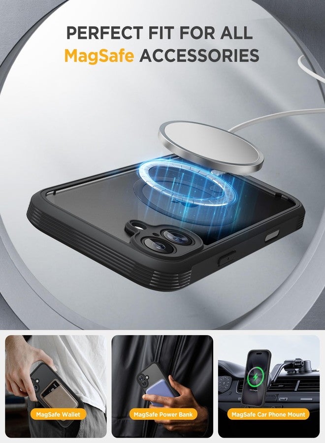 ميراكيس جراب Miracase أسود لهاتف iPhone 16 - Image 5