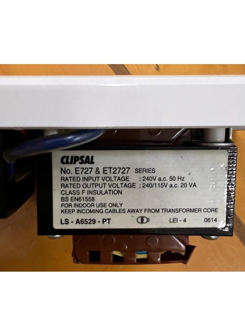 CLIPSAL - Clipsal Shavers Only Transformer Plug - Image 1