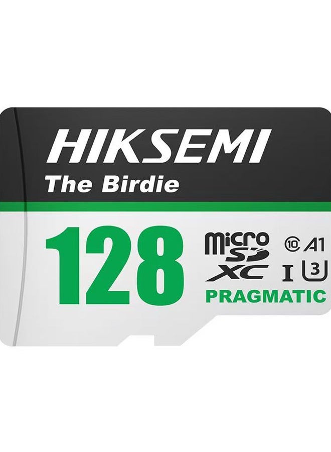 HIKSEMI 128GB The Birdie Micro SDXC Memory Card, A1 U3 V30 TF Card, Up to 100MB/s Read Speed, IP7 Waterproof Micro SD Card for Security Cameras, Dash Cams, Smartphones & Tablets - Image 1