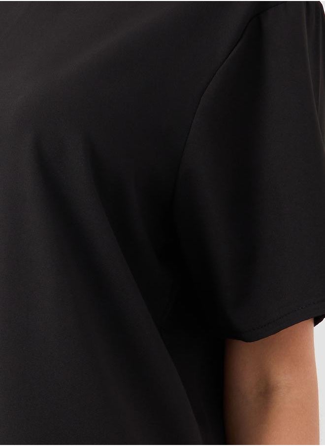 Take Two Take Two Solid Short Sleeve T-Shirt and Skirts Co-Ords  - Image 3