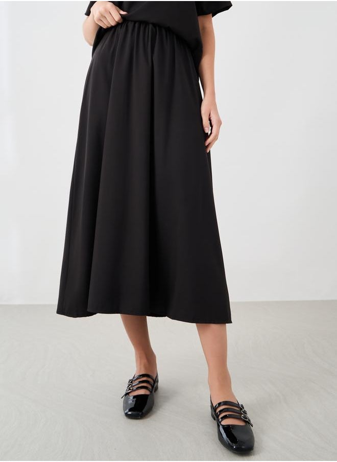 Take Two Take Two Solid Short Sleeve T-Shirt and Skirts Co-Ords  - Image 4