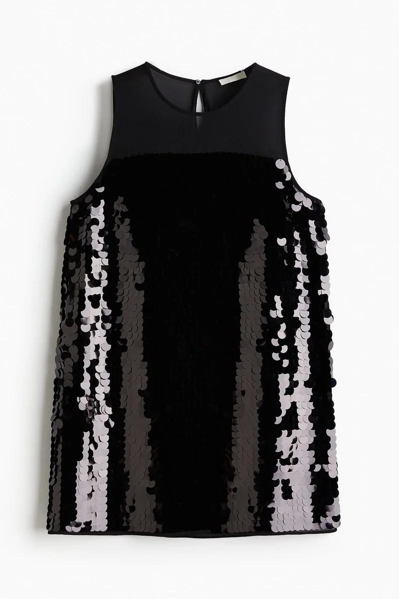 H&M Sequined mini dress