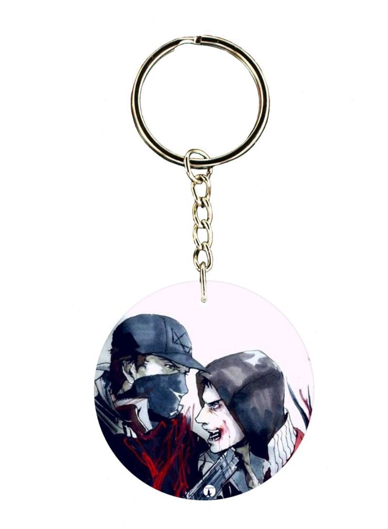 RKN Watch Dogs Printed Keychain