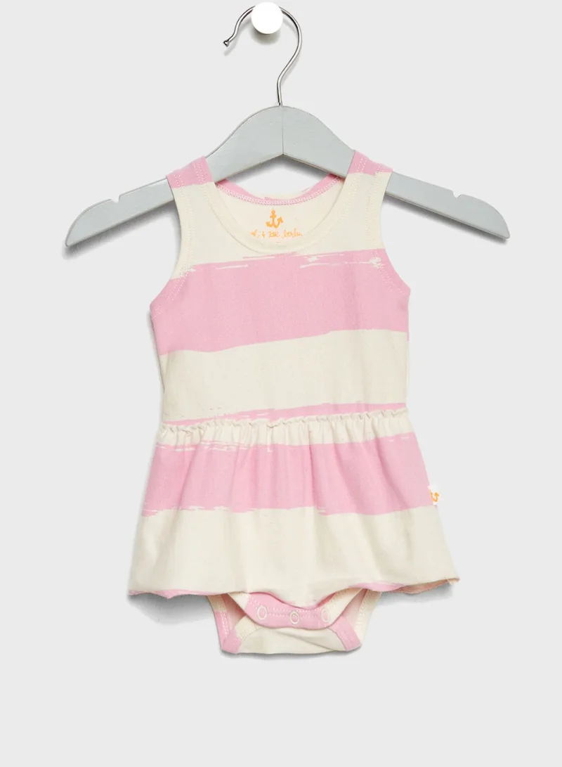 Noe & Zoe Infant Striped Dress
