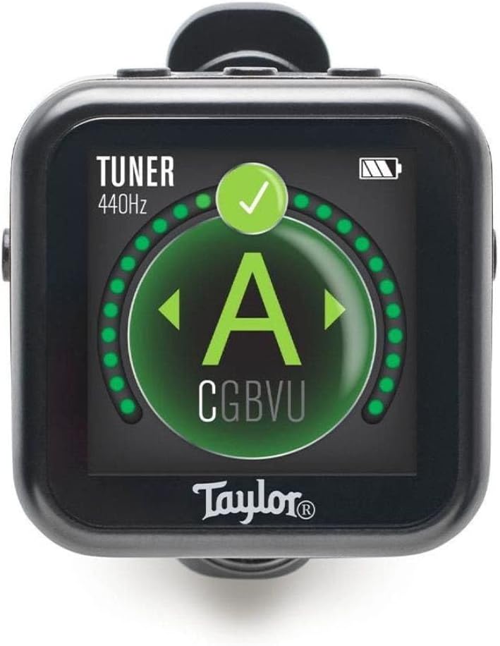Taylor Beacon Clip-On 5-Way Accessory Tuner, Metronome, Flashlight, Timer and Countdown - Black - Image 1