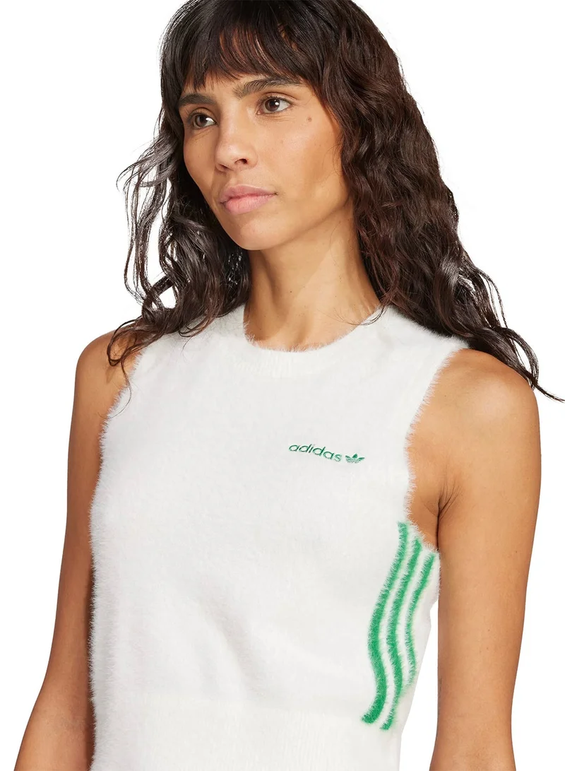 Adidas Originals  Fluffy Knitted Vest for Women | Best Price UAE