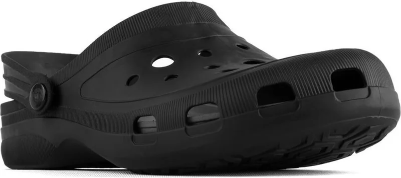 باكهيد Copacabana Eva Black Black Crocs Mod Slippers 4154 V3