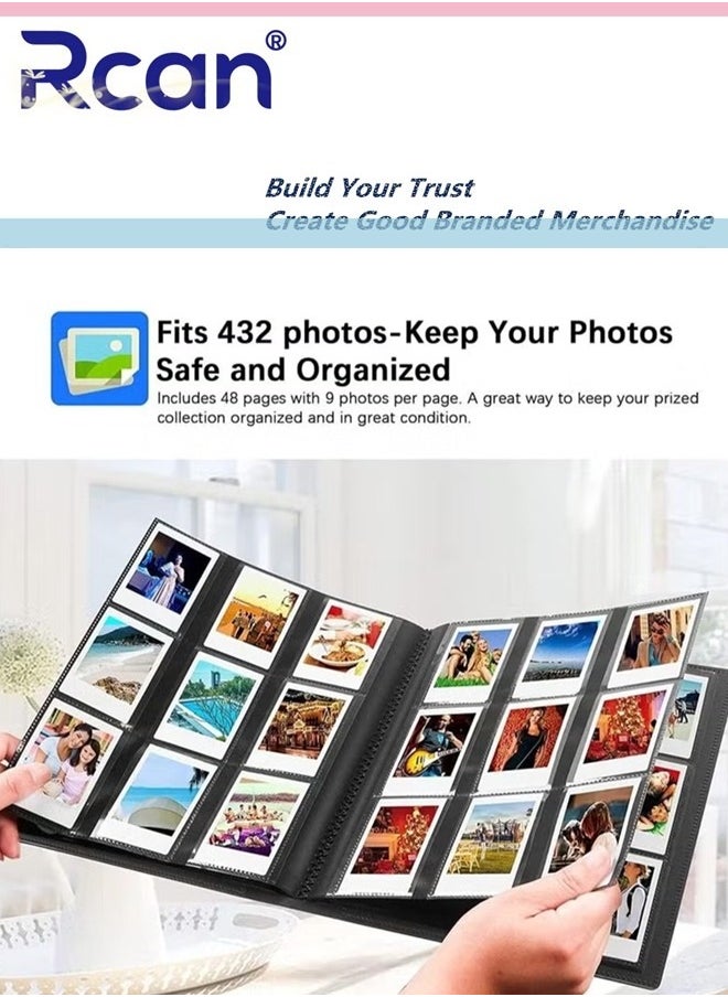 Rcan 360 Pockets Mini Photo Album for Fujifilm Instax Mini Camera for Polaroid Snap for Z2300 for Social Matic Instant Cameras & for Zip Instant Printer  - Image 5