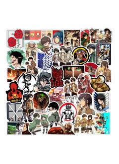 50-Piece Attack on Titan Stickers