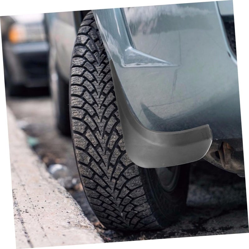 8pcs Universal Small Size Mud Guard Flaps Set Rear Wheel Mud Guards Splash for Car Tire Protection Car Exterior Accessories for Sedans Suvs Trucks - Image 4