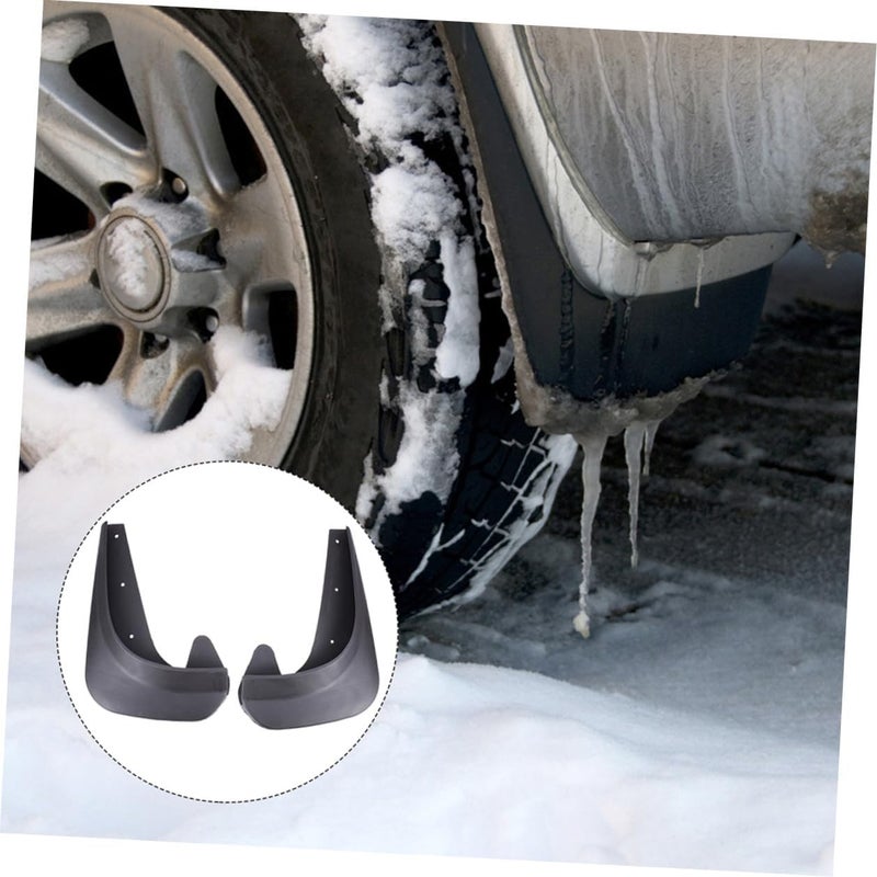 8pcs Universal Small Size Mud Guard Flaps Set Rear Wheel Mud Guards Splash for Car Tire Protection Car Exterior Accessories for Sedans Suvs Trucks - Image 5