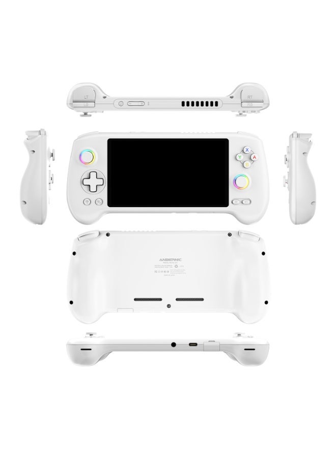 ANBERNIC  RG557 Retro Handheld Game Android 14 with 5.48 inch Touch OLED Screen DP and WiFi Bluetooth Hall Rocker Battery 5500mAh Dimensity 8300 flagship processor 12GB RAM 256GB Storage - Image 2