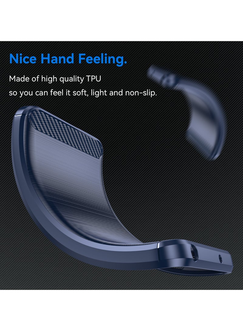 URBBKING Shockproof Protection Phone Case for Samsung Galaxy A14 4G/5G Blue - Image 4