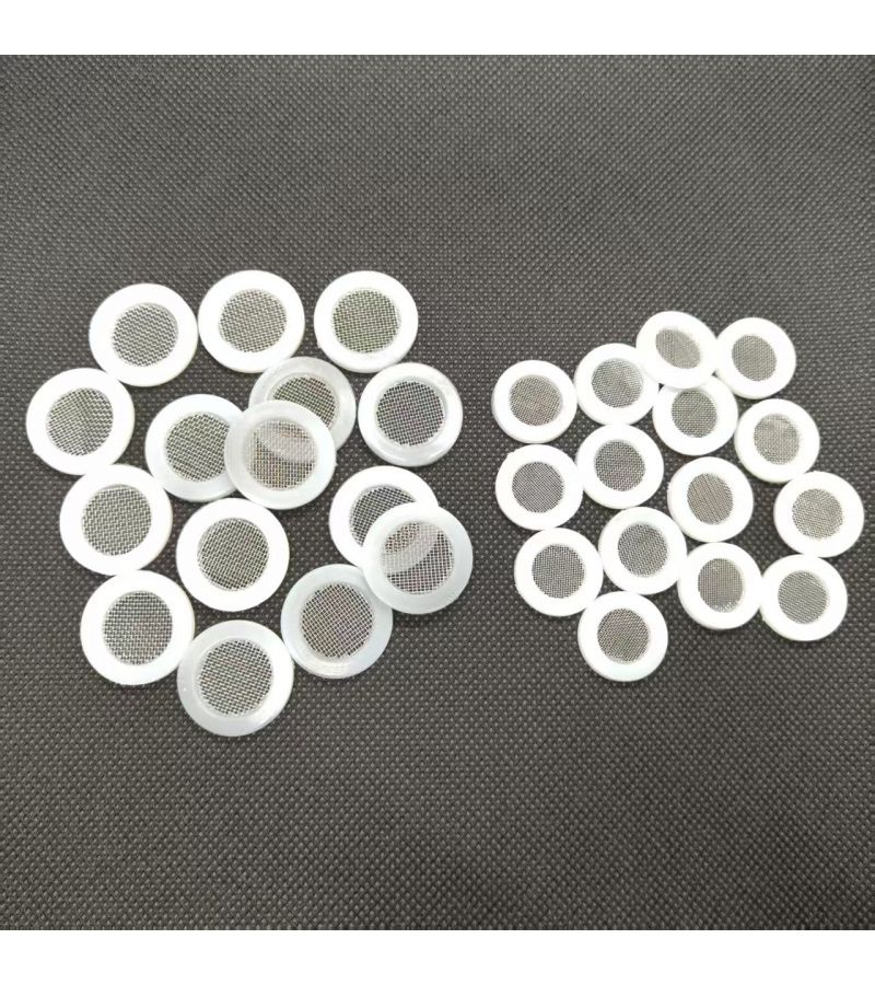 1 Set 15pcs Plus 15pcs 1 2 And 3 4 Inch Sealing Washers With Mesh Filters For Shower Hoses And Faucets Easy To Install - Image 1