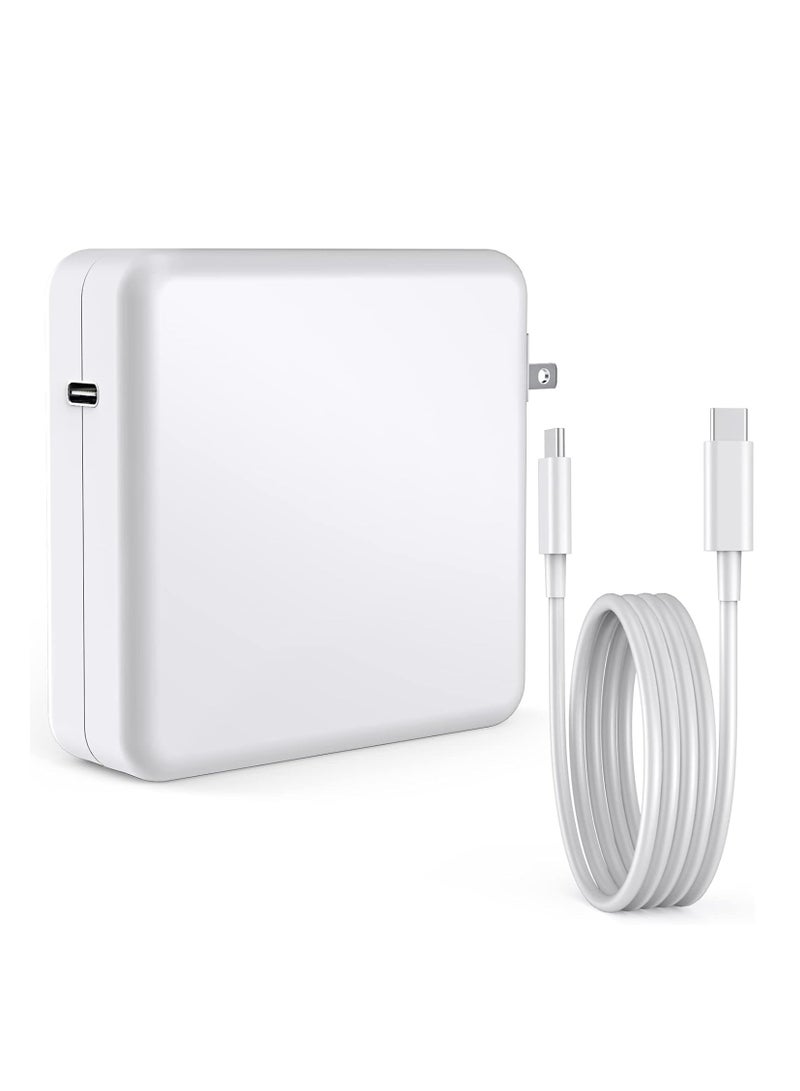 Replacement MacBook Pro Charger 61W USB-C Fast Power Adapter – Compatible with MacBook Pro 13/15/16" (2018-2020) & MacBook Air 13" - Image 1