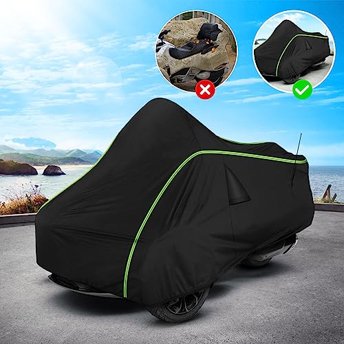 BIGACOVER for Can-Am Spyder RT Full Cover - Waterproof, Sun & Heat Protection, Heavy Duty All Weather Protection - 2020-2025 RT Touring/Sports ST - Image 4