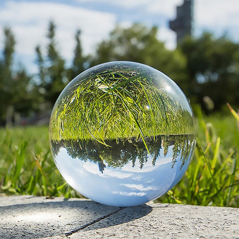 Clear Crystal Art Decor Crystal Prop Photography Reflective Sphere - Image 2