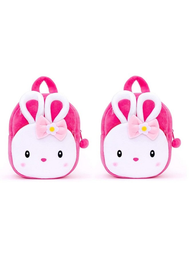 Blue Tree Kids School Bag Soft Plush Backpack Cartoon Bags Mini Travel Bag for for Girls Boys Toddler Baby Konggi Rabbit & Konggi Rabbit - Image 1