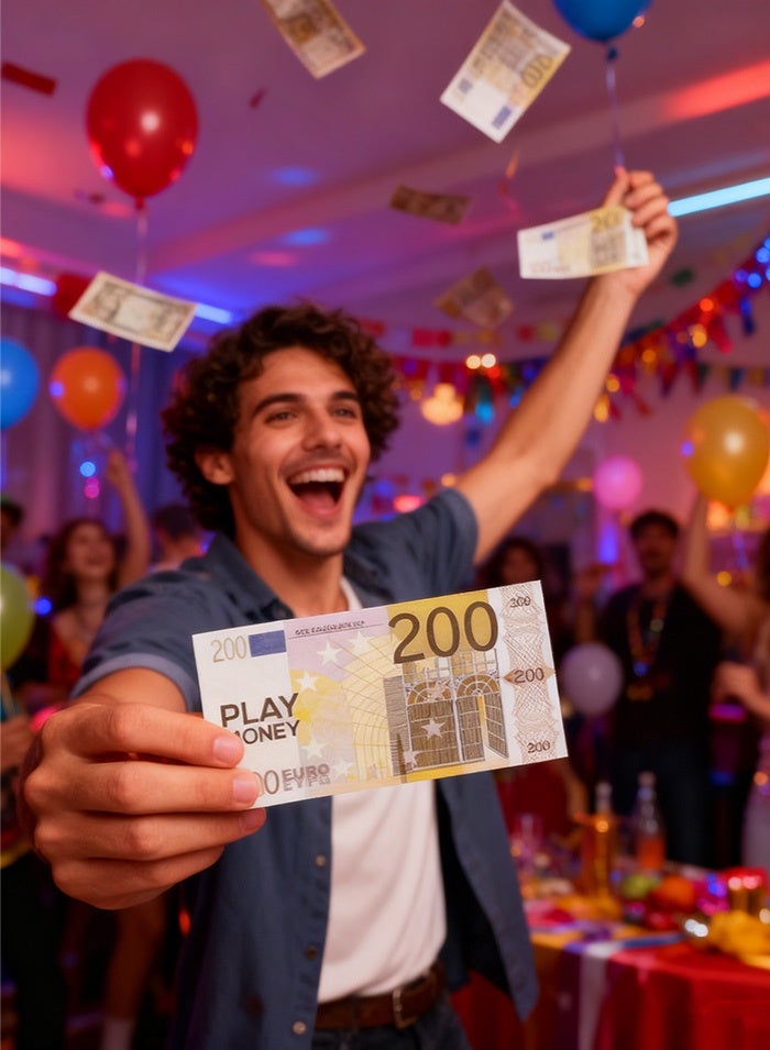 MissTiara 1000 Pieces Play Money for Kids Prop Money €200 Banknote Replica Magician Porp,Movie Props Assorted - Image 4