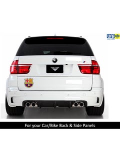 Uniq UNIq FC Barc - Professional Football/Soccer Club Logo Stickers Colorful Waterproof Stickers Car/Bike/Luggage Sticker Decal  - Image 4
