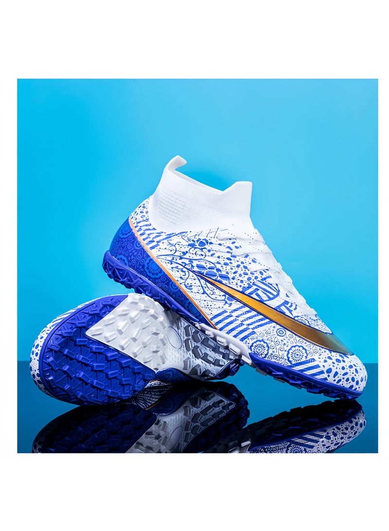 Men's Football Shoes Hard Ground Football Shoes Outdoor and Indoor Professional Youth Boys' Football Shoes Men's and Women's Football Shoes - Image 1