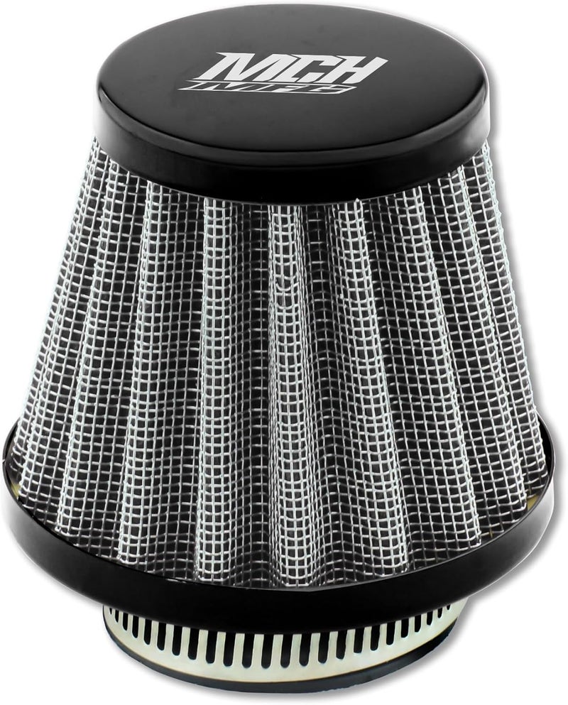 MCHMFG Motorcycle Air Filter 38mm for SSR 110cc 125cc Coolster CRF Dirt Pit Bike GY6 50cc Scooter Moped QMB139 Engine Parts (Black) - Image 2