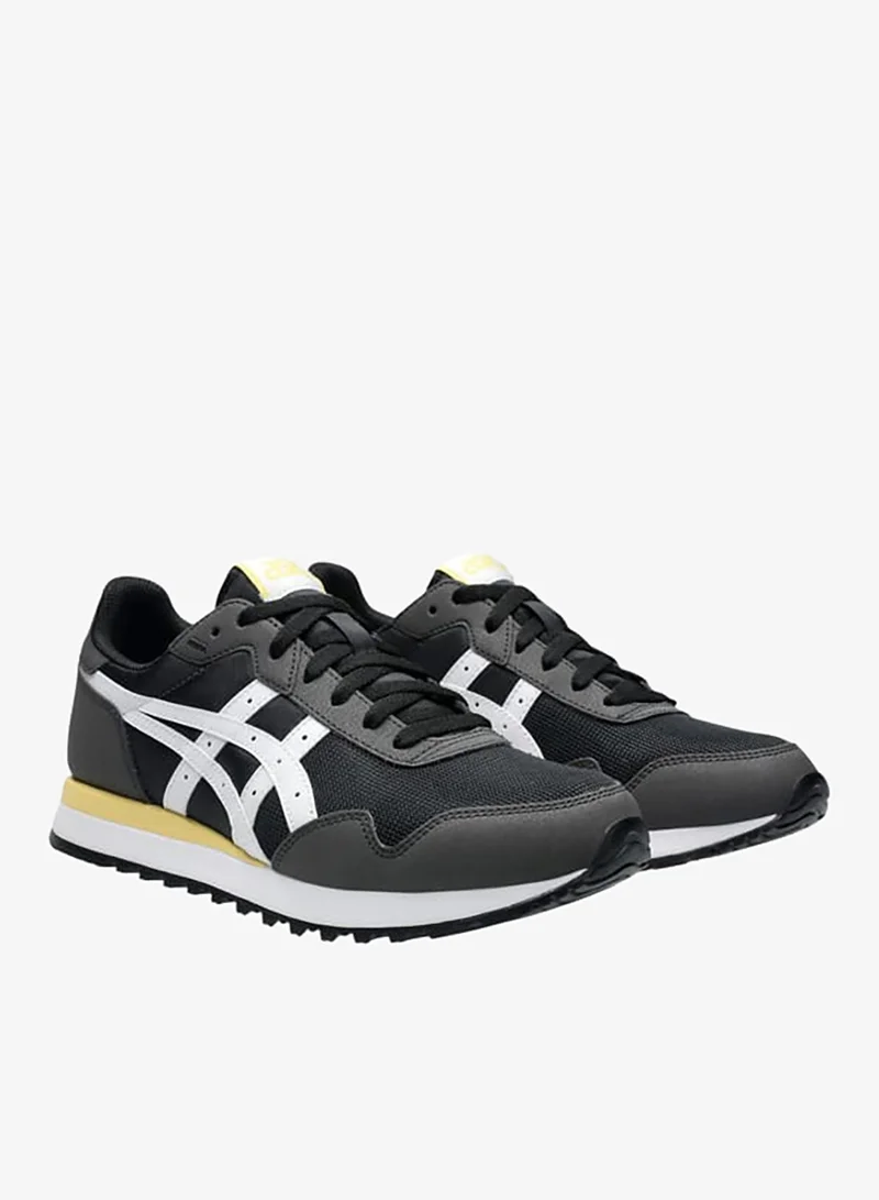 asics Men's Logo Detail Lace-Up Running Shoes - Tiger Runner Ii