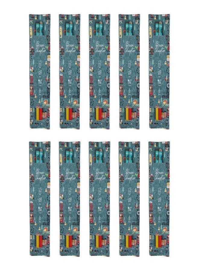 The Green Chapter - Seed Pencils Plantable Paper Ecofriendly Gift Set for Boys Girls (Pack of 10) - Image 1