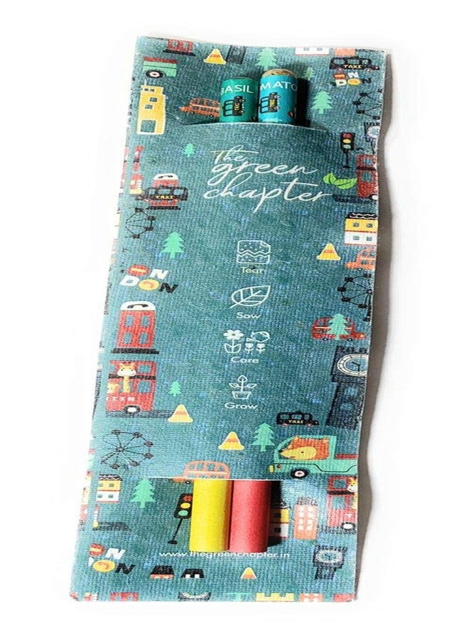 The Green Chapter - Seed Pencils Plantable Paper Ecofriendly Gift Set for Boys Girls (Pack of 10) - Image 5