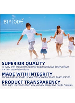 BIYODE DHA helps improve memory and thinking flexibility, is key to children's development, stimulates your potential, supports heart health, and is the choice for a healthy life  - Image 4