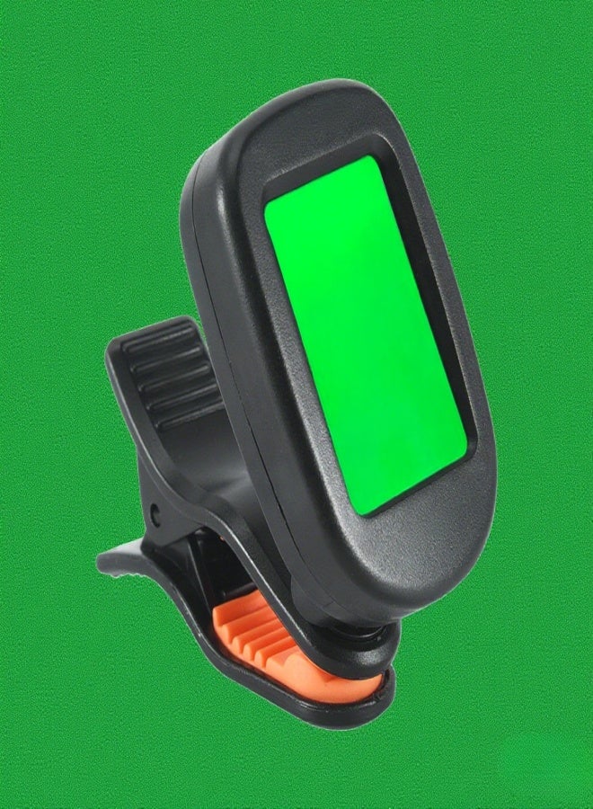 LingTing LT-01 Mini Clip-On Digital Electronic Tuner 360° Rotatable with 2 Backlight LCD Screen for Guitar Chromatic Bass Ukulele C/ D Violin - Image 5
