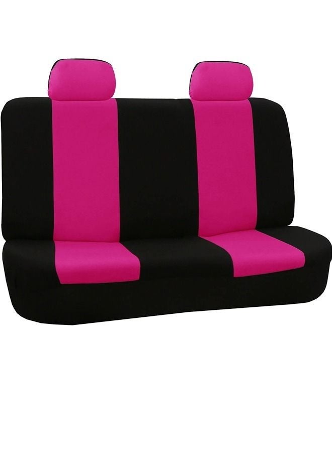 كيلا أربعة قطع غطاء مقاعد سيارة  تلبيسة مقاعد سيارة  مجموعة كاملة من أغطية مقاعد السيارة القماشية المسطحة الملائمة عالميًا - Image 3