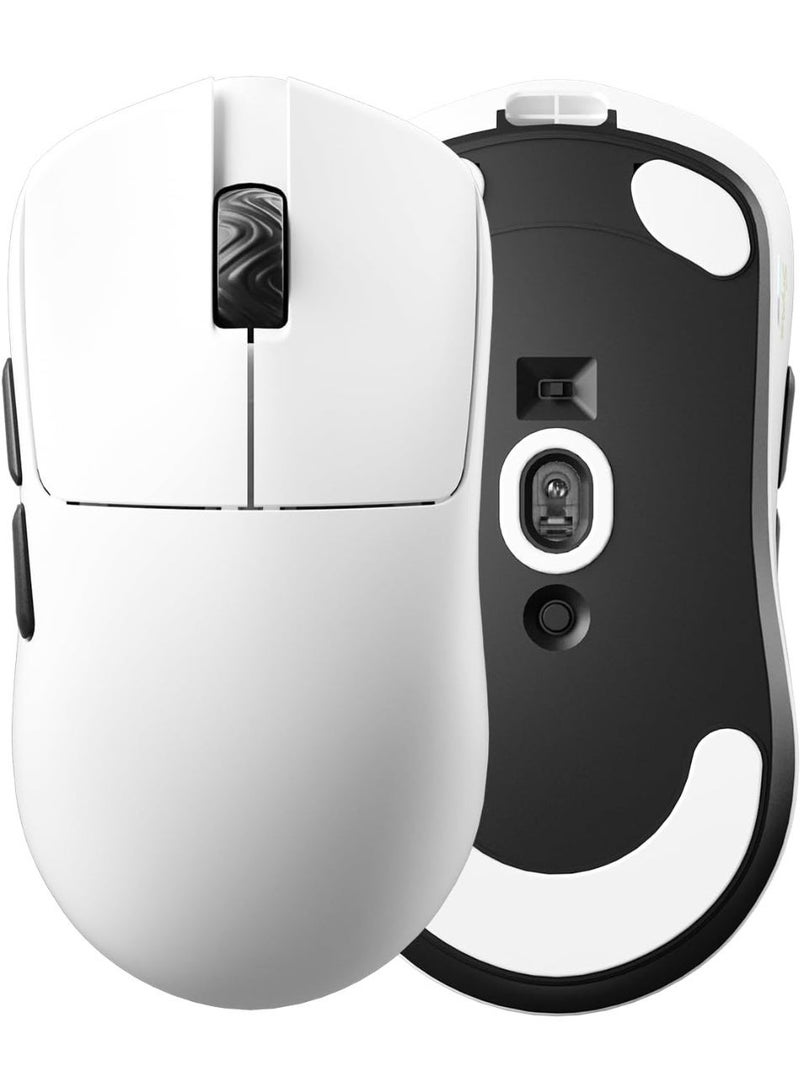 Scyrox V6 wireless mouse is lightweight, low-latency, and comfortable, designed specifically for laptops. It delivers exceptional performance, taking your gaming experience to a new level with a response rate of up to 8000Hz. You can rely on fast and accurate responses during intense gaming sessions. Color: White - Image 5