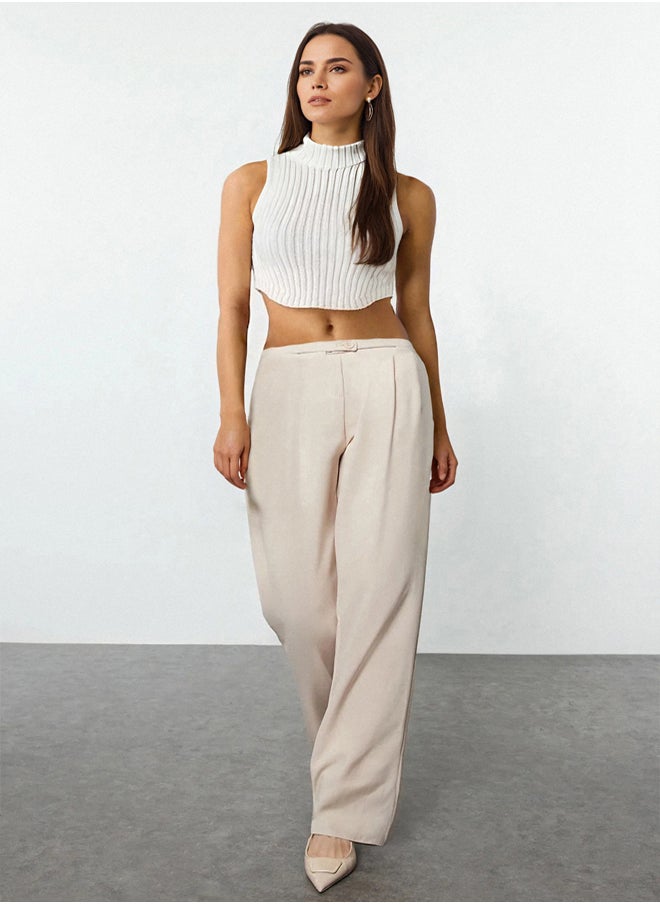 Stone Low Waist Wide Leg/Wide Leg Woven Fabric Trousers TWOAW25PL00062 - pzsku/Z4E059B0FEB0C752060D1Z/45/_/1739718291/4a8f9dce-2cfb-458b-ac8f-c61a835d88a2