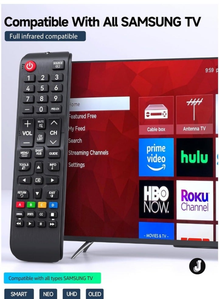 JAJEEK "Universal Remote Control for All Samsung Smart LCD, LED, SUHD, UHD, HDTV, and 3D TVs" - Image 3