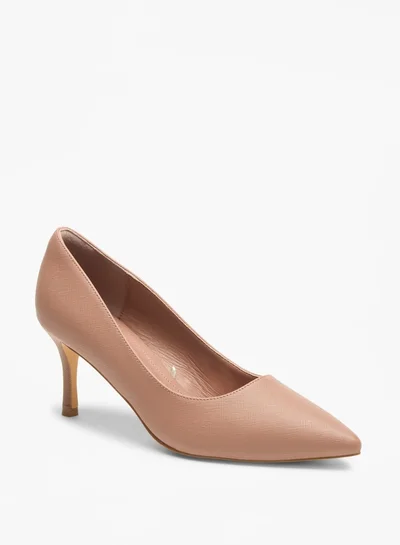 فلورا بيلا من شو إكسبرس Solid Slip-On Pumps with Stiletto Heels