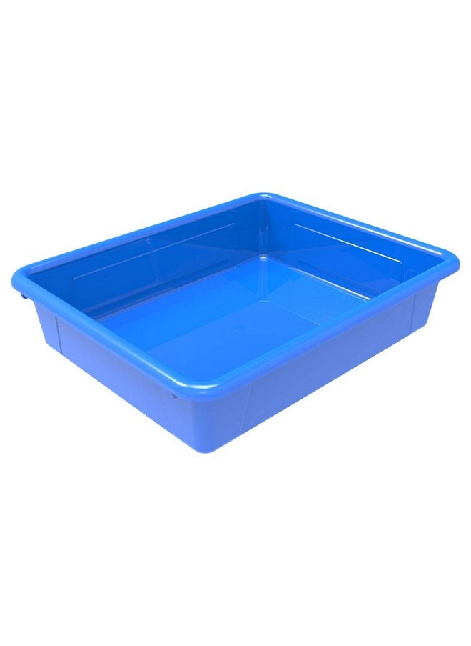 Storage Tray Letter Size 10 X 13 X 3 Inches Blue - pzsku/Z4E05C4D8026B6F788EDBZ/45/_/1720615987/4b989487-f5ab-4417-aab9-75cbecb13aef