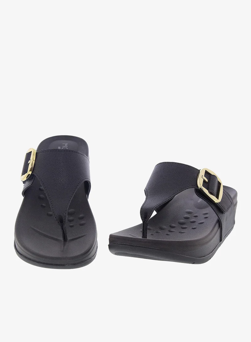 MODARE Black Modare Women’s Flat Summer Footwear – Lightweight Slip-On Comfort with Stylish Casual Design for Women | Best Price UAE