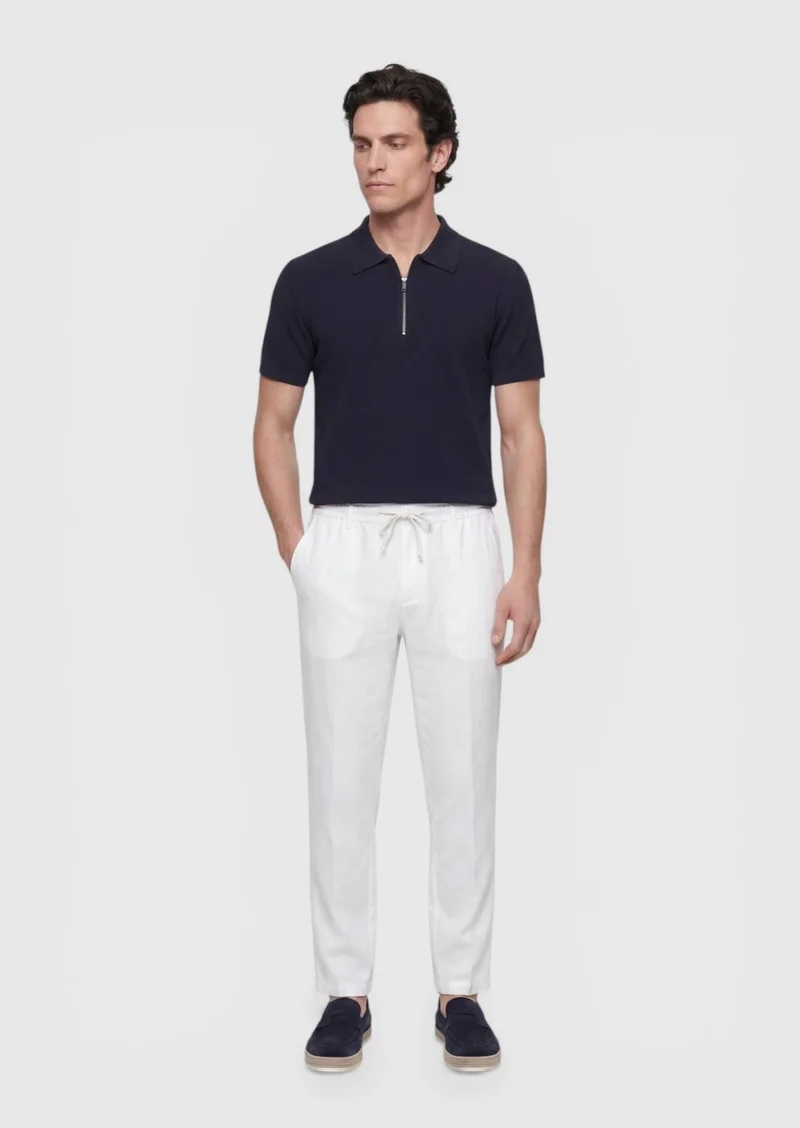 RAMSEY Navy Blue Knitwear