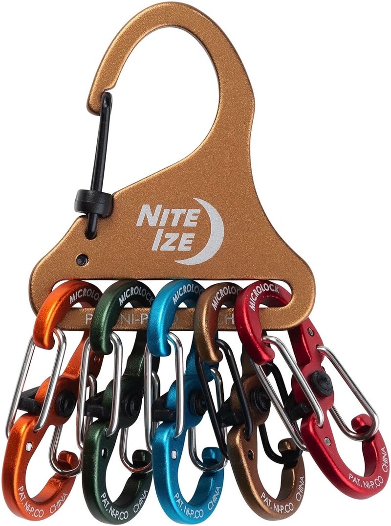 NITE IZE Klka-29Bg-R6 Assorted Keyrack Locker S-Biner Aluminum - Image 2