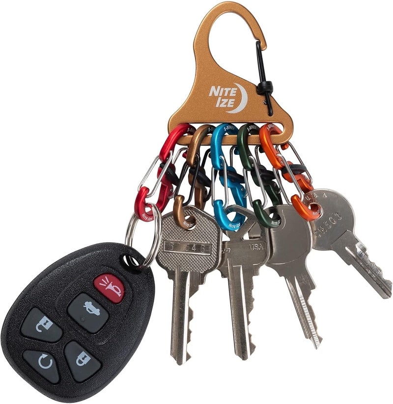 NITE IZE Klka-29Bg-R6 Assorted Keyrack Locker S-Biner Aluminum - Image 4